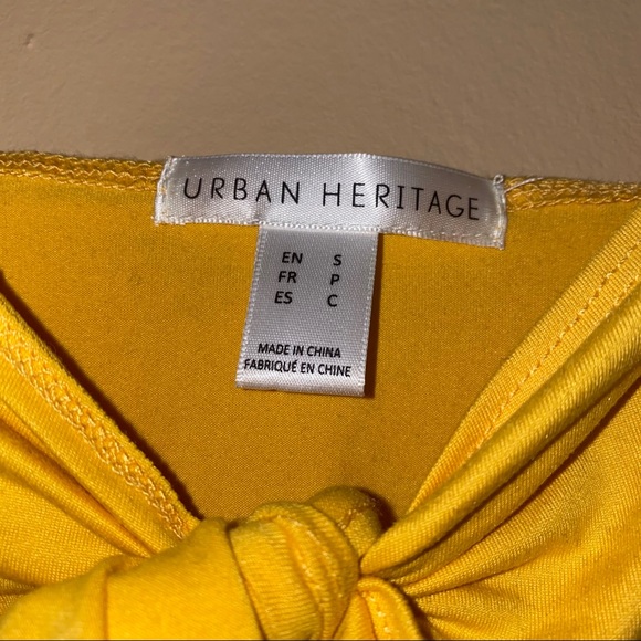 Yellow Smocked Tank Top - Picture 3 of 3